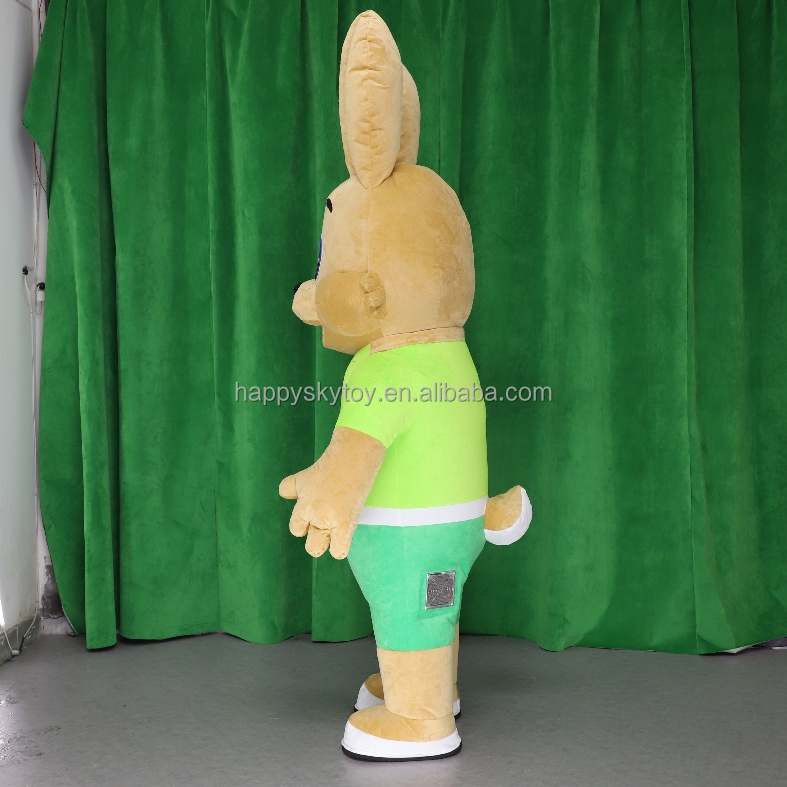 Fluffy Mascot Bunny 2m Inflatable Clothing Suits for Adults Easter Bunny Mascot Costumes Hot Selling
