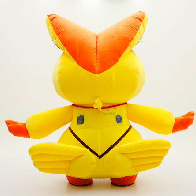 Funny Cartoon Character Victini Plush Costumes Mascot for Stage Performance 2.2m 2.6m Victini Mouse Inflatable Mascot Costumes,Big Mascot,Funny Cartoon Character Victini Plush Costumes Mascot for Stage Performance 2.2m 2.6m Victini Mouse Inflatable Mascot Costumes