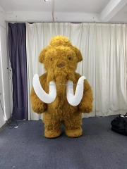 3m Majestic Mammoth Mascot Costume for Adults Inflatable Mammoth Manny Mascot in Ice Age Character