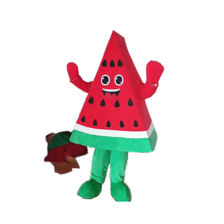 Custom Made Fruit Mascot Costume Watermelon for Adults Performance Wear Brand Advertising Fruit Costumes 1.6-2.3m