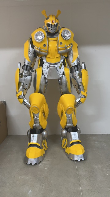 Happy Sky Custom Design Polyfoam Wearable Animal Robot Costume LED Realistic Adult Unisex Halloween/Easter Party Mascot Costume,Big Mascot,Happy Sky Custom Design Polyfoam Wearable Animal Robot Costume LED Realistic Adult Unisex Halloween/Easter Party Mascot Costume
