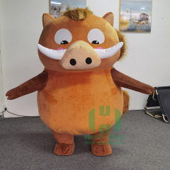 Factory Products Wild Boar Costumes Cosplay Party Dressing 2m Wild Boar Inflatable Mascot Costume