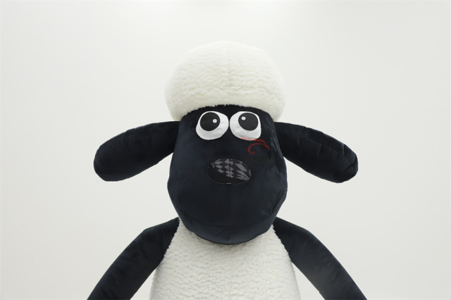 Inflatable Sheep Mascot Costume-Walking Fun Cartoon Animal Costume for Adults Unisex Easter/Halloween Party