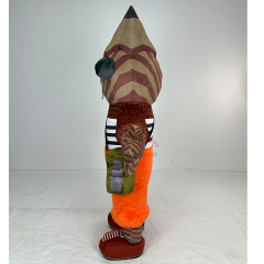 Strange Creative Design Human Wear Inflatable Mascot Costumes Pencil Man 2m 2.6m Height Inflatable Man Clothing Suit Rental