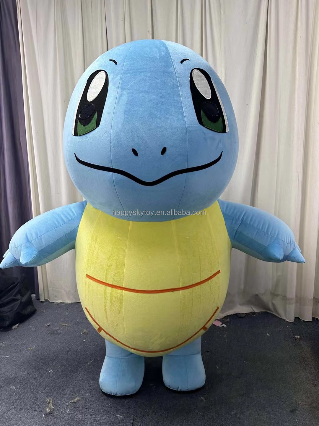 Squirtle Turtle Mascot Costume Cartoon Character Cosplay Turtle Mascot Costume for Adults,Big Mascot,Turtle Inflatable Mascot Costume Cartoon Character Cosplay Turtle Mascot Costume for Adults