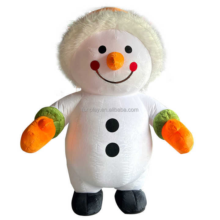 Giant Inflatable Cartoon Christmas Santa Claus Mascot Costume Snowman Reindeer Mascot