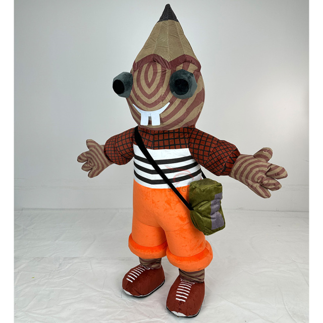 Strange Creative Design Human Wear Inflatable Mascot Costumes Pencil Man 2m 2.6m Height Inflatable Man Clothing Suit Rental