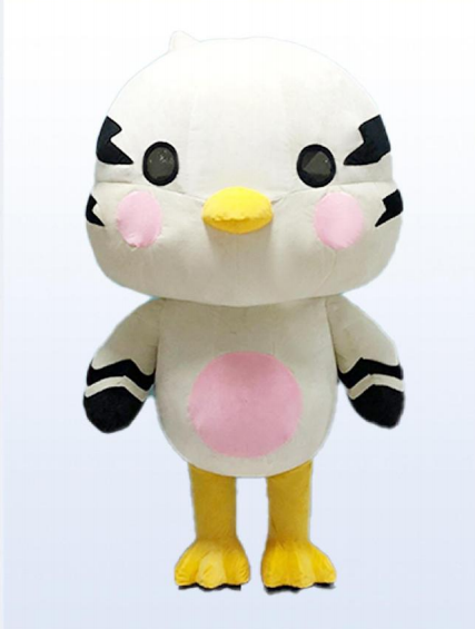 Advertising Walking Mascot Costume Chick and Bird Custom Made Inflatable Clothing 2.2m 2.6m Tall Inflatable Costumes for Wear
