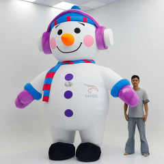 New Arrivals Snowman Olaf Adult Mascot Costume Inflatable Unisex Model 001 for Easter/Halloween Carnival Party