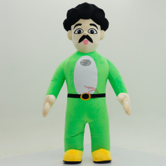 Professional Festival Custom Black Hair Arab Men Mascot Costume Adult Carnival Party Christmas Party Cosplay Costume for Sale