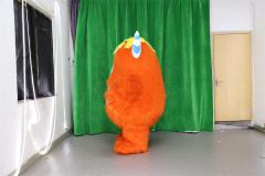 Costume Halloween Cosplay Mascot Costumes Inflatable Eye Monster Inc Character