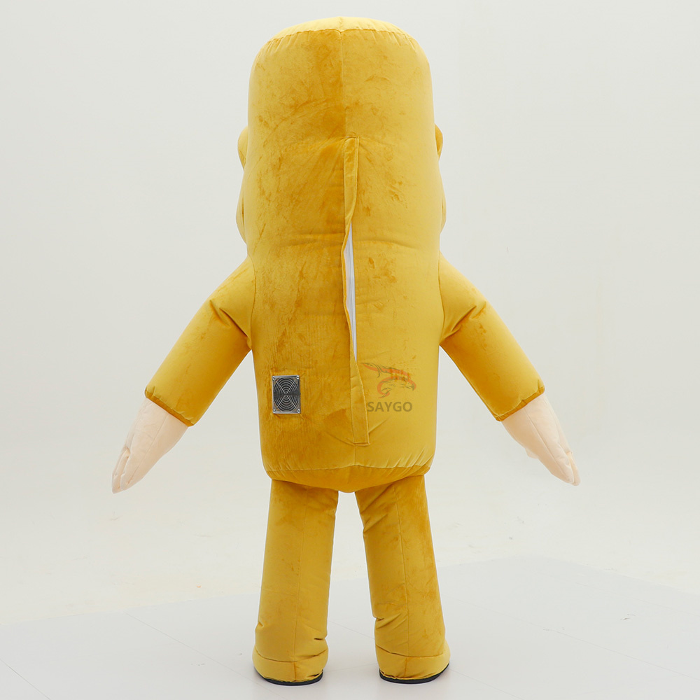 Kid Adult Monster Halloween Cosplay Horror Game Jumpsuit Clothe AI Cartoon Walking Tung Tung Tung Sahur Mascot Costume