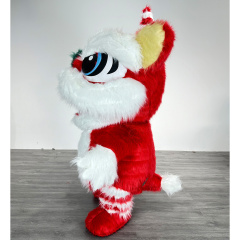 New Arrivals Happy Sky Inflatable Lion Dance Costume for Adults Chinese Lion Mascot Character Unisex