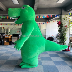 Fantasy Cartoon Walking Character Costumes Cosplay Party Christmas Dress Inflatable Dinosaur Mascot Costume