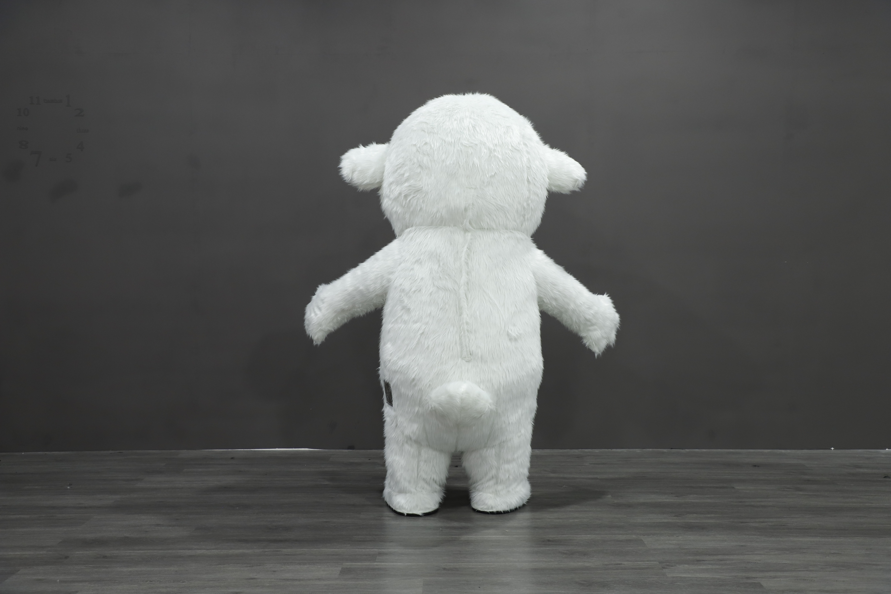 Customizable Cute Unisex Adult White XL Inflatable Sheep Mascot Costume Plush Animal Walking for Mardi Gras/Carnival Parties,Big Mascot,Customizable Cute Unisex Adult White XL Inflatable Sheep Mascot Costume Plush Animal Walking for Mardi Gras/Carnival Parties