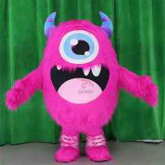 Hot Sale Unisex 2m Halloween Christmas Carnival Mascot Suit Inflatable One Eye Scary Monster Costume for Cosplay
