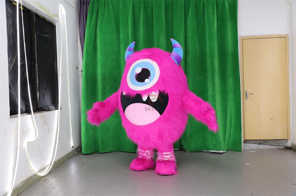 Hot Sale Unisex 2m Halloween Christmas Carnival Mascot Suit Inflatable One Eye Scary Monster Costume for Cosplay