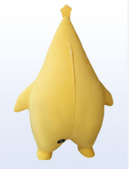 Big Yellow Waterdrop Doll Inflatable Mascot Costume for Adults Festival Wear 2.2m 2.6m Tall Doll Inflatable Clothings