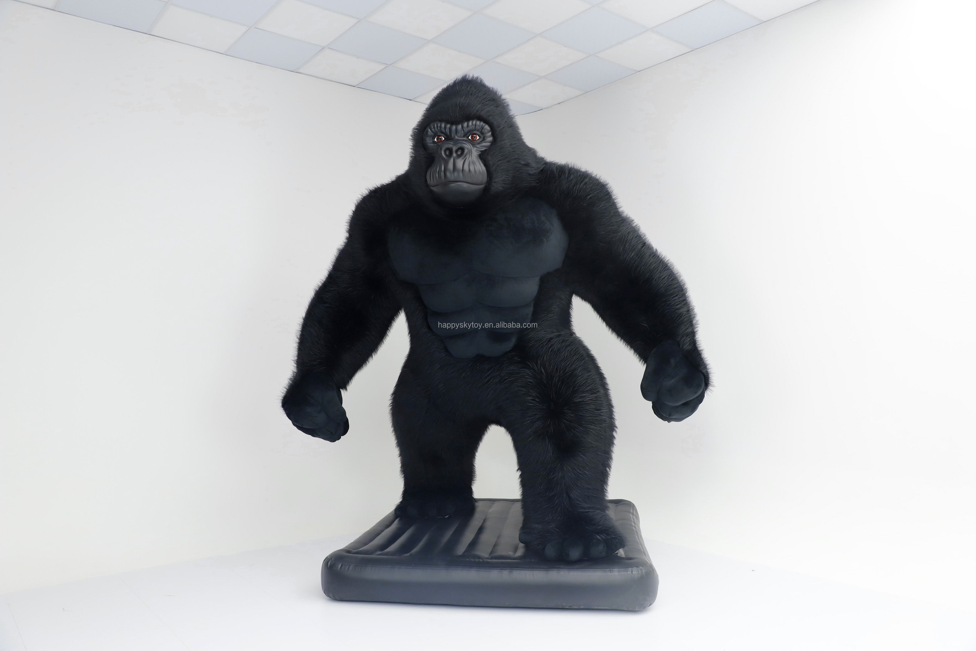 Giant Custom Inflatable Gorilla Model Decoration Cartoon Animal Mascot for Living Room Hand Costume Advertising King Kong Style,Big Mascot,Giant Custom Inflatable Gorilla Model Decoration Cartoon Animal Mascot for Living Room Hand Costume Advertising King Kong Style