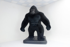 Giant Custom Inflatable Gorilla Model Decoration Cartoon Animal Mascot for Living Room Hand Costume Advertising King Kong Style,Big Mascot,Giant Custom Inflatable Gorilla Model Decoration Cartoon Animal Mascot for Living Room Hand Costume Advertising King Kong Style