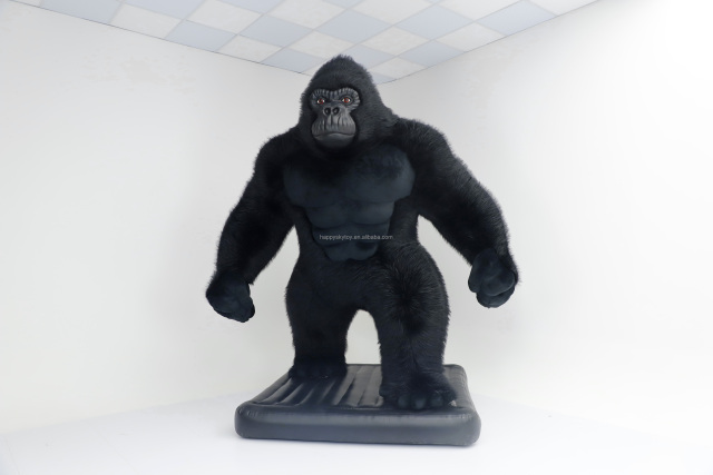Giant Custom Inflatable Gorilla Model Decoration Cartoon Animal Mascot for Living Room Hand Costume Advertising King Kong Style,Big Mascot,Giant Custom Inflatable Gorilla Model Decoration Cartoon Animal Mascot for Living Room Hand Costume Advertising King Kong Style