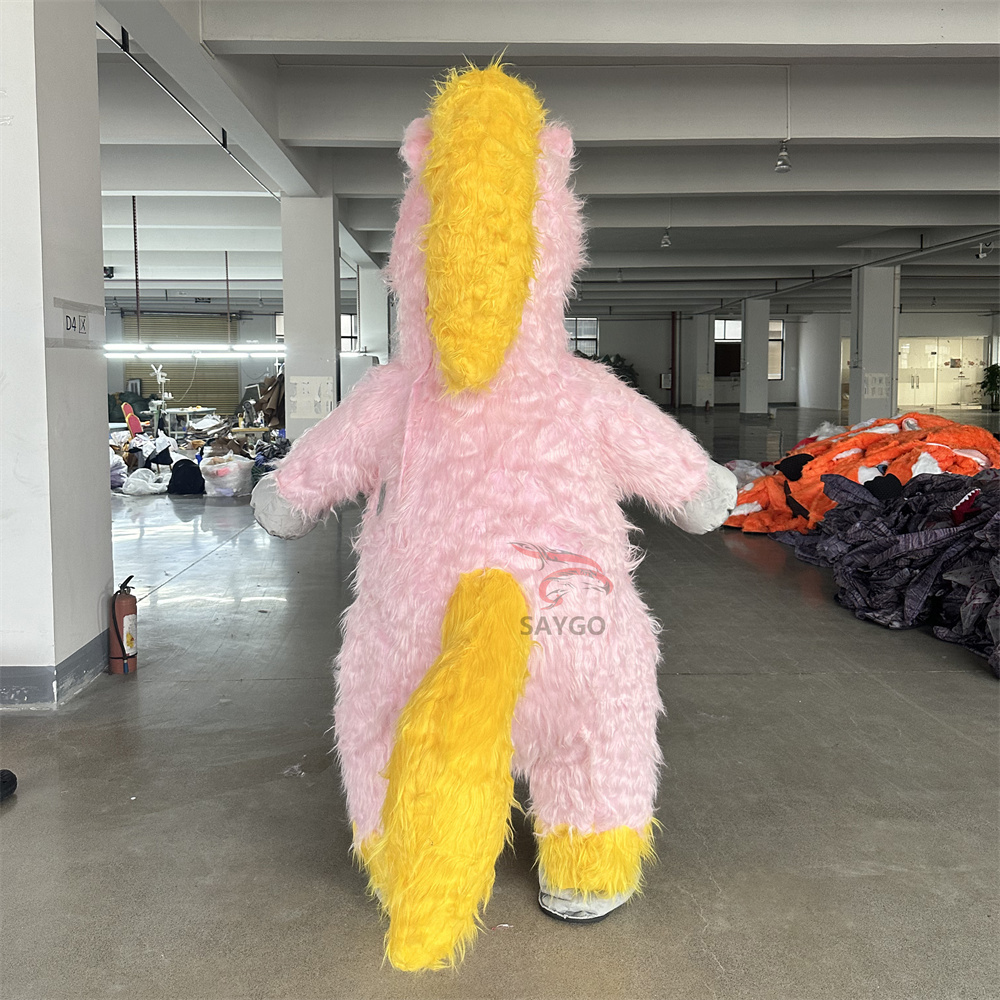 2M/2.6 Long Fur Inflatable Unicorn Horse Mascot Costume for Adults Cute Style Festivals Promotions White Unicorn Indian Wedding,Big Mascot,2M/2.6 Long Fur Inflatable Unicorn Horse Mascot Costume for Adults Cute Style Festivals Promotions White Unicorn Indian Wedding