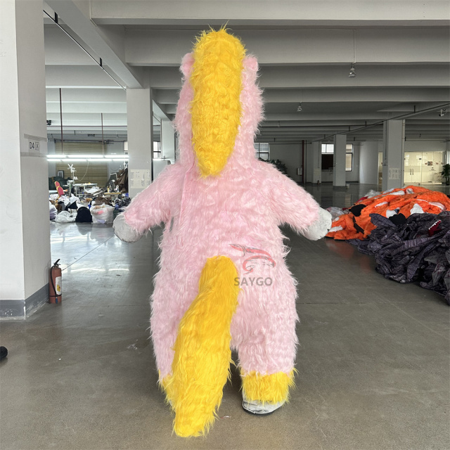2M/2.6 Long Fur Inflatable Unicorn Horse Mascot Costume for Adults Cute Style Festivals Promotions White Unicorn Indian Wedding,Big Mascot,2M/2.6 Long Fur Inflatable Unicorn Horse Mascot Costume for Adults Cute Style Festivals Promotions White Unicorn Indian Wedding