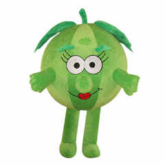 Kinqee Custom Fruit Inflatable Mascot Costume Funny Performance Banana and Corn Unisex Plush for Party Use