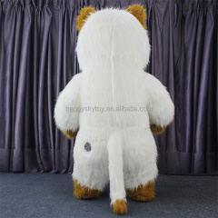 Inflatable Cat Costumes Adult Halloween Cosplay Costumes Blow up Cuty Role Play Disfraz Fancy Party Dres for Adult Kids