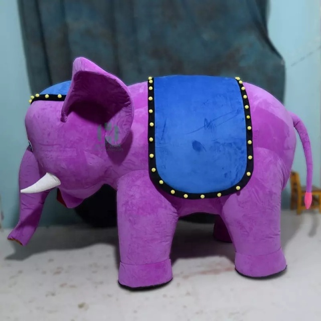 New Hot Sale 2 Persons Inflatable Elephant Mascot Costume for Party and Show