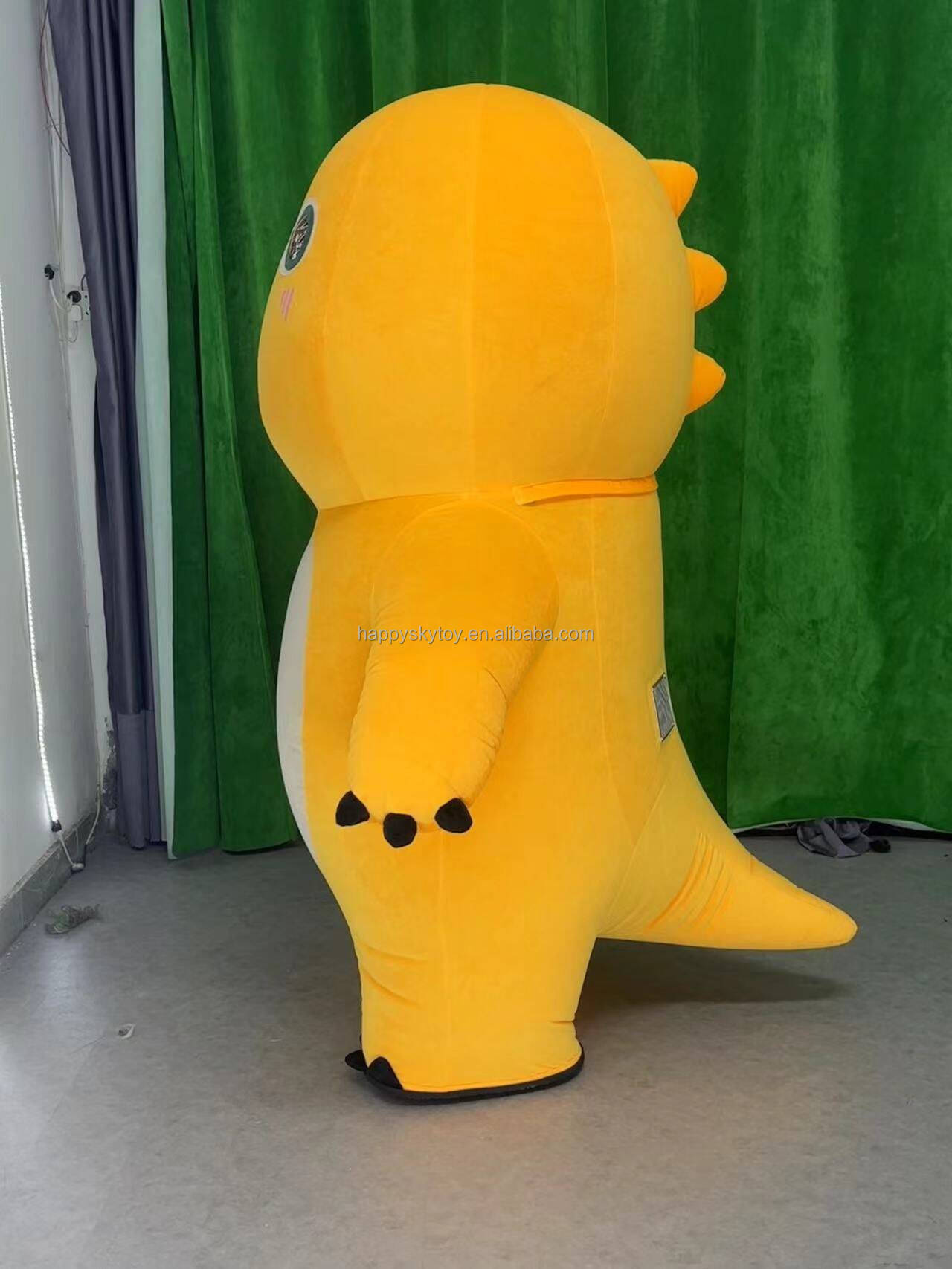 Expansive Milk Baby Dragon Plush Mascot Costume CE 2.6M Blow up Dinosaur Cosplay Suit Cloth Inflatable for Walking