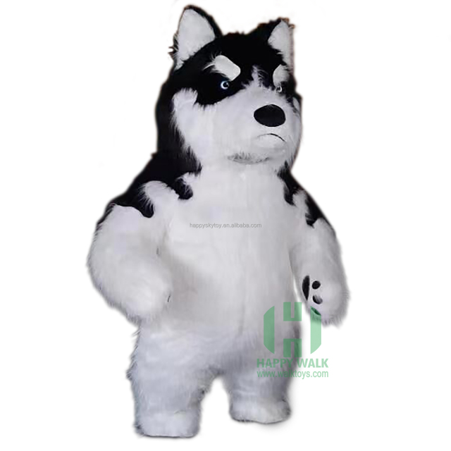Strong Huskey Dog Mascot Costume Chase Skye Dog Customization for Adults Walking Fun 2.6m