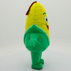 Custom Corn Cartoon Vegetable Anime Cosplay Mascot Costume for Carnival Fancy Dress Mascotte Halloween Party Performance