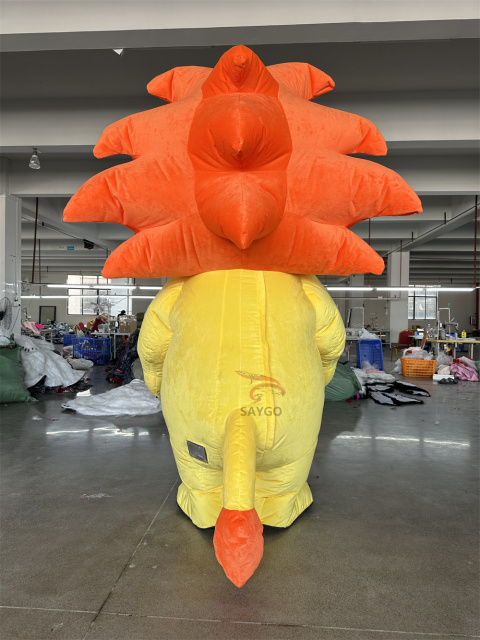 Dralion Chinese Dance Lion Mascot Costume 2m Inflated Traditional China Lion Costume Suits for Events Rental