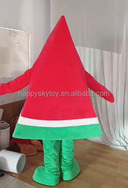 Custom Made Fruit Mascot Costume Watermelon for Adults Performance Wear Brand Advertising Fruit Costumes 1.6-2.3m