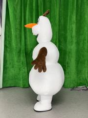 Huge Snowman Olaf Mascot Costume for Adults Inflatable Olaf of Forzens Cartoon Character Costume Mascot