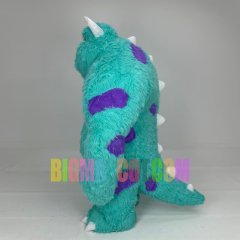 Adult Cartoon Character Party Suit Soft Plush Sully Inflatable Mascot Costume Rental Anime Disfraces Monsters Inc for Adults