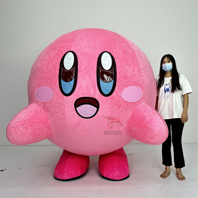 Cute 2m/2.6m Walking Moving Cosplay Cartoon Penguin Inflatable Mascot Costume Battery Blow up Suit for Adults