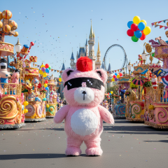 China Wholesale Halloween Cosplay Custom-made Mascot Hip Hop Inflatable Plush Animal Mascots Costumes Adults Bear for Adult