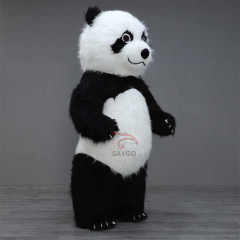 Adult Inflatable Plush Walking Panda Penguin Mascot Costume Funny Bear Polar Cosplay for Christmas Party and Street Performances,Big Mascot,Adult Inflatable Plush Walking Panda Penguin Mascot Costume Funny Bear Polar Cosplay for Christmas Party and Street Performances
