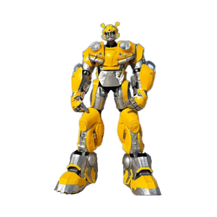Bumblebee Transformers Mascot Iron Suit Costume Bumble Bee Transformer for Adults Mascot Costumes Suit,Big Mascot,Party Decoration Sets  Superhero Mascot Iron Suit Costume Bumble Bee Transformer for Adults Mascot Costumes Suit