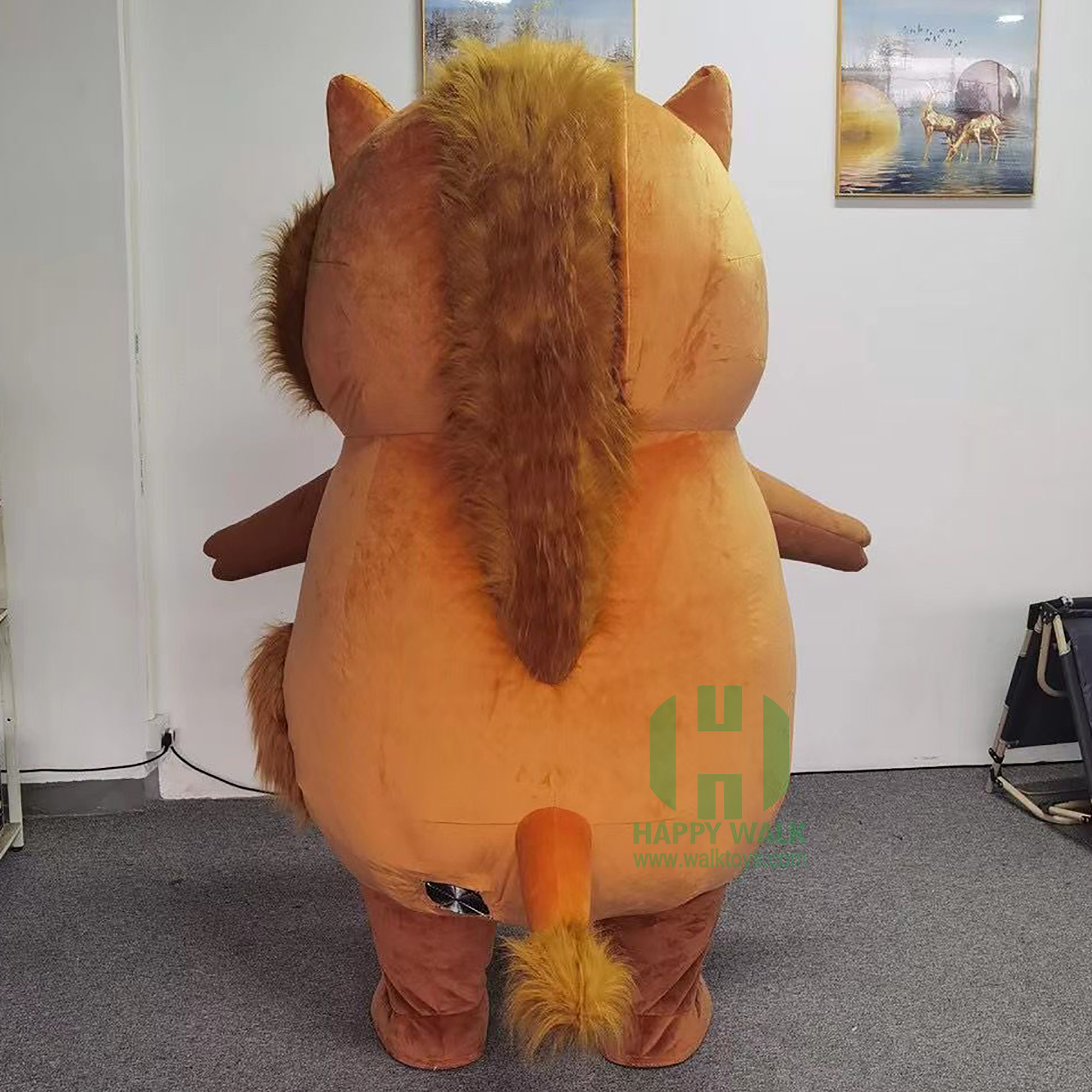 The Boar Costume Mascot for Wild Anime Theme Cosplay 2/2.6m Giant Inflatable Boar Mascot Costume Oem