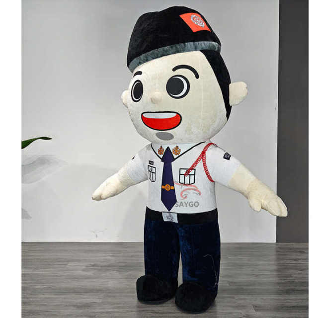 Security Guard Woman Inflatable Human Animal Security Guard Mascot Costume-Easter/Halloween Adult Unisex Sexy Design,Big Mascot,Happy Sky Inflatable Human Animal Security Guard Mascot Costume-Easter/Halloween Adult Unisex Sexy Design