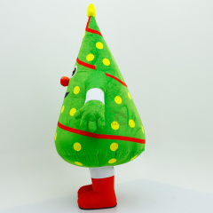 Inflatable Christmas Tree Mascot Costume Cartoon Character Snowman Christmas Tree Gingerbread Man for Party Stage Show,Big Mascot,Professional Inflatable Christmas Mascot Costume Cartoon Character Snowman Christmas Tree Gingerbread Man for Party Stage Show