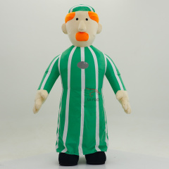 Customize Theme Arab with Yellow Hair Inflatable Mascot Costume for Adults Stage Performance Wear 2m 2.6m Tall