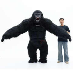 Most Popular Cosplay Giant Inflatable King Kong Gorilla Cartoon Vertical Mascot Costume for Adults Unisex Promotion Party,Big Mascot,Most Popular Cosplay Giant Inflatable King Kong Gorilla Cartoon Vertical Mascot Costume for Adults Unisex Promotion Party