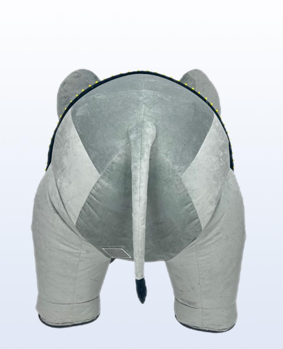 Hot Sale Adult Inflatable Animal Grey Elephant Four-Legs Mascot Costume for Easter/Halloween Unisex
