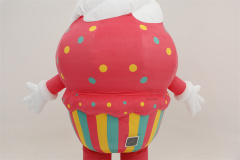 High Quality  Food-Themed Cake Shaped Inflatable Mascot Costume for Adults/Unisex Easter/Halloween Performance
