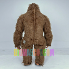 Custom Made Unisex Wild Man Savage Mascot Costume Adult Plush Inflatable Walking Character Animal Cosplay for Events