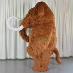 Furry Dress Animal Adult Mammoth Inflatable Mascot Costume Fursuit Primigenius Promotion
